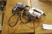 ELECTRIC JIG SAW AND DRILL, BOTH WORK PER SELLER