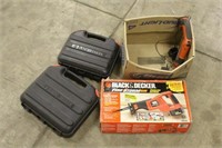 ASSORTED BLACK AND DECKER CORDLESS POWER TOOLS,