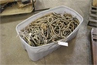 TOTE OF ASSORTED ROPE