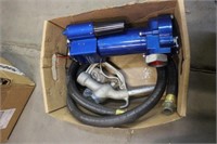 FUEL TRANSFER PUMP, WITH HOSE AND NOZZLE, UNUSED