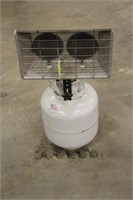 MR HEATER LP HEATER WITH TANK, WORKS PER SELLER,