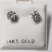$2854 14K  Diamond(I3,G-H,0.6ct) Earrings