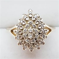 $3000 14K  Diamond(0.18ct) Ring