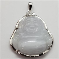 $400 Silver Jade Pendant
