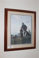 "Norman Rockwell's" Sea Captain & Boy Print