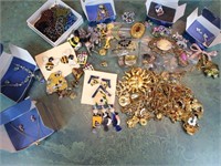 Avon Jewelry and Group of Costume Jewelry