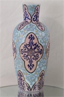 Large Glass Persian Style Vase dated 1899