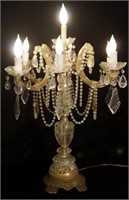 Fine Cut Crystal 7-light table chandelier