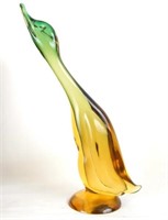 Large Italian Murano Glass Duck