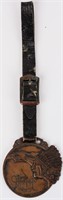 Rare Savage Arms Watch Fob With Indian