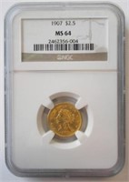 LIVE IN-HOUSE BIDDING! Graded Coin Collection 11/15