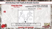 2016 Buckeye Fall Trophy Auction