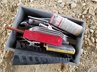 D3- TOOL CADDY FILLED WITH MISC TOOLS