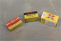 (3) ASSORTED WINCHESTER AND WESTERN .22 AMMO