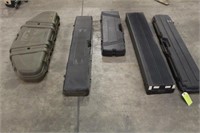 ASSORTED GUN AND BOW CASES