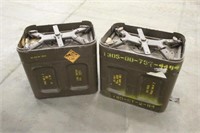 (2) METAL AMMO BOXES