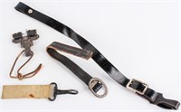 Lot of (4) WWII German Bayonet/ Dagger Hangers