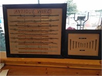 B- VINTAGE WIRE AND NAIL SETS