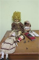 Dolls & toys & baby shoes