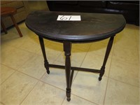 Small Antique Hall Table 23.5" W X 12.5" D X 24"
