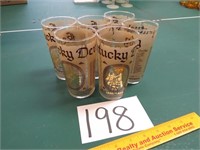 6 KY Derby Glasses 100th Anniversary Edition 1974