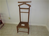 Vintage Cane Bottom Dressing Chair