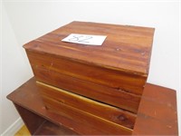 Small Handmade Cedar Box; 14" W X 12" D X 12" T;