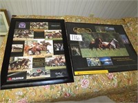 2 Pc. Collection of Framed Poster of Breeders Cup