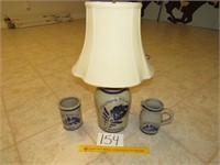 3 Pc. Stoneware Collection which Includes a Large