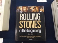 HARD BACK BOOK TITLED "THE ROLLING STONES IN THE