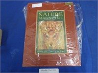 FRAMED PRINT OF NATURE MAGAZINE MARCH 1931 COVER