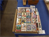 BOX OF COLLECTOR SPORTS TRADING CARDS