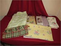 Waverly Tablecloths:  (2) 70" Round, (2)