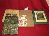 Plant/Gardening Books (5), Includes(Cactus 1st