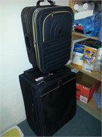 Two piece of roller luggage