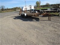 1992 Hudson Low Boy 16 Foot Trailer with Winch