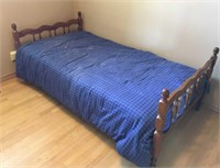 Complete Twin Bed - Linens Not Included