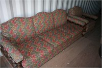 Clean Vintage Sofa & Chair Set