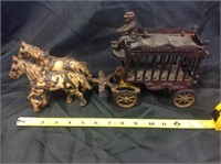 OVERLAND CIRCUS CAST IRON TOY