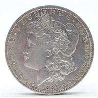 1889-O Morgan Silver Dollar  (AU)