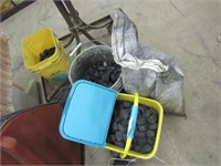 Buckets of Coal for Forge