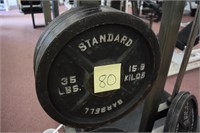 Standard 35 lb. Plates-set of 4