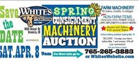 Spring Consignment Auction April 8th