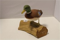 CARVED DUCK BY CHARLES MORGAN