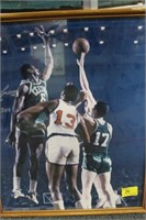 AUTOGRAPHED POSTER OF CELTICS BASKETBALL