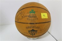 BOSTON CELTICS VARSITY BASKETBALL AUTOGRAPHED: