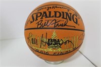 SPALDING AUTOGRAPHED BASKETBALL AUTOGRAPHED: BILL