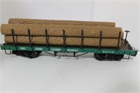 BACHMANN "G" SCALE - FLAT CAR WITH LOGS COLE