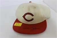 AUTOGRAPHED CINCINNATI REDS BASEBALL CAP