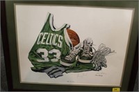 BOSTON CELTICS PRINT - "AFTER THE GAME" BY ALLEN